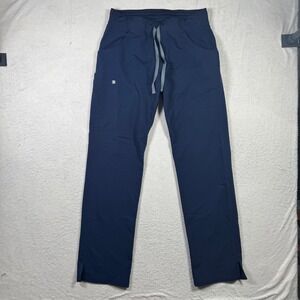 Figs Scrub Pants Mens Medium Tall Navy Blue Technical Collection T21004T Nurse